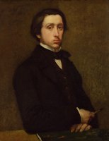 Self portrait by Edgar Degas