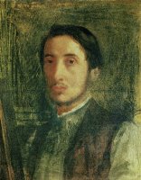 Self Portrait As a Young Man by Edgar Degas