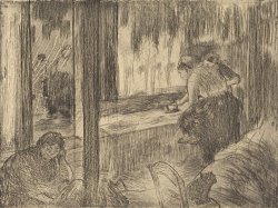 The Laundresses (les Blanchisseuses (la Repassage)) by Edgar Degas
