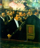 The Orchestra of The Opera by Edgar Degas