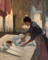 Woman Ironing by Edgar Degas