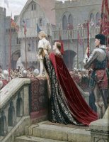 A Little Prince Likely in Time to Bless a Royal Throne by Edmund Blair Leighton