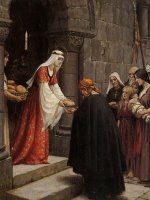 Study for The Charity of Saint Elizabeth of Hungary by Edmund Blair Leighton