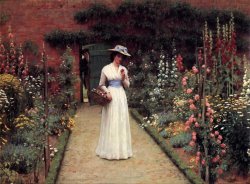 The Rose Garden by Edmund Blair Leighton