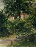 A Corner of the Garden in Rueil by Edouard Manet