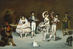 Ballet Espagnol by Edouard Manet