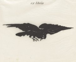 Flying Raven (book Plate), From Stephane Mallarme's Translation of Edgar Allan Poe's The Raven by Edouard Manet