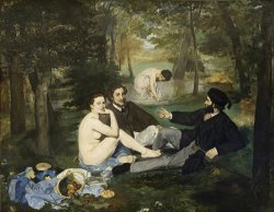 Le Dejeuner Sur L'herbe by Edouard Manet