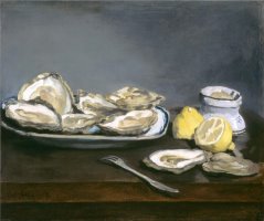 Oysters by Edouard Manet