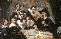 The Anatomy Lesson by Edouard Manet