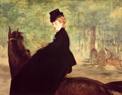 The Horsewoman by Edouard Manet