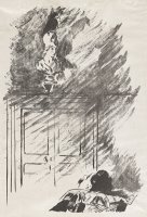The Raven on The Bust of Pallas, From Stephane Mallarme's Translation of Edgar Allan Poe's The Raven by Edouard Manet