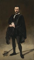The Tragedian Actor Rouviere As Hamlet by Edouard Manet
