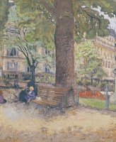 The Square at Vintimille by Edouard Vuillard
