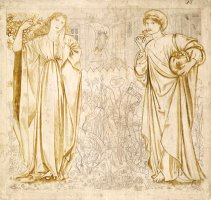 Chaucer's 'legend of Good Women' 3 by Edward Burne Jones