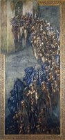 The Fall of Lucifer by Edward Burne Jones