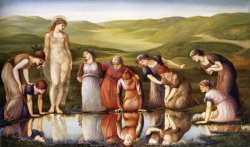 The Mirror of Venus by Edward Burne Jones