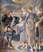 The Perseus Series Perseus And The Sea Nymphs by Edward Burne Jones