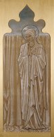 The Virgin Mary: a Cartoon for Stained Glass by Edward Burne Jones