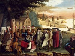 Penn's Treaty with The Indians by Edward Hicks
