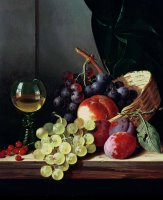 Grapes and plums by Edward Ladell
