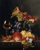 Still Life with Wine Goblet by Edward Ladell