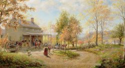 An October Day by Edward Lamson Henry