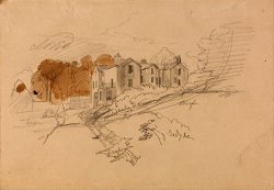 A Country House by Edward Lear