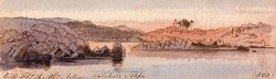 Between Kalabshee And Tafa, 5 20 Pm, 16 February 1867 (502) by Edward Lear