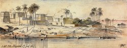 Negadeh, 1 45 Pm, 17 January 1867 (190) by Edward Lear
