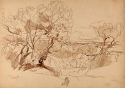 Santa Decca, Corfu, 28 May 1848 (126) by Edward Lear