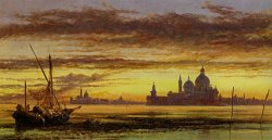 Sunset Sky, Salute And San Giorgio Maggiore by Edward William Cooke