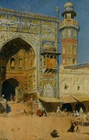 Jumma Musjed Lahore India by Edwin Lord Weeks