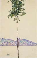 Little Tree (chestnut Tree at Lake Constance) by Egon Schiele