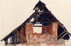 Old Gable by Egon Schiele