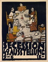 Secession 49. Exhibition by Egon Schiele
