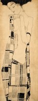 Standing Girl by Egon Schiele