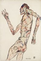 The Dancer by Egon Schiele