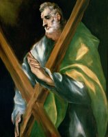 St Andrew by El Greco Domenico Theotocopuli