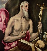 St Jerome by El Greco Domenico Theotocopuli