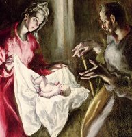 The Nativity by El Greco Domenico Theotocopuli