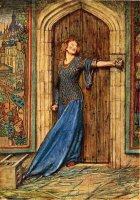 Kate Barlass by Eleanor Fortescue Brickdale