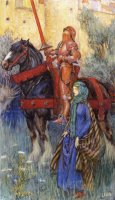 The Rusty Knight by Eleanor Fortescue Brickdale