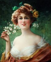 Blossoming Beauty by Emile Vernon
