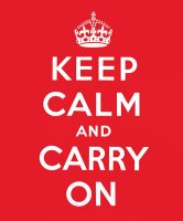 Keep Calm And Carry On by English School