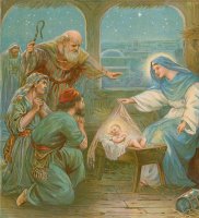 Nativity Scene by English School