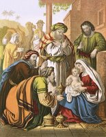 The nativity by English School
