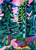 Forest Path In Summer by Ernst Ludwig Kirchner