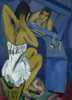 Woman Before The Mirror by Ernst Ludwig Kirchner