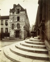 Rue De La Montagne Sainte Genevieve by Eugene Atget